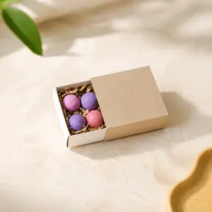 Pack de 4 bombas de semillas en caja personalizable — vista principal